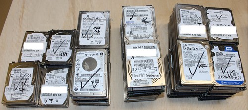 Konvolut zoll hdd - 2,5, mit
