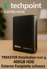 💽 TREKSTOR Data Station Maxi 400GB HDD Externer Fesplatte Hard Drive DSMTU-CY-a