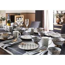 Black & Gold Porzellan Premium