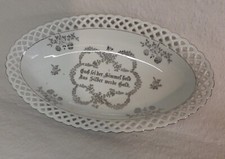 Porzelanschale durchbrochen