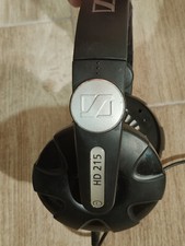 Sennheiser HD 215 Kopfhörer Kabelgebunden kleiner Defekt 