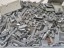Lego 1 KG HELLGRAU STEINE PLATTEN SONDERTEILE Kiloware Konvolut GEREINIGT!