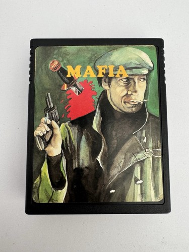 Atari mafia game cartridge - game,