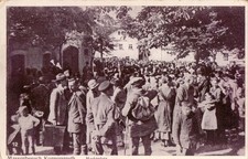 AK KONNERSREUTH über WALDSASSEN Massenbesuch Marktplatz 20/30er