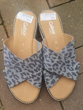 Gabor PANTOLETTEN Sandalen   Gr. 6 1/2 ca  40 neu schick Siehe Fotos