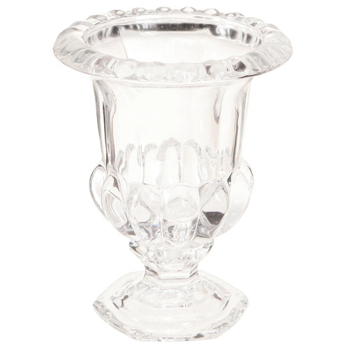 Glasvase retro 14cm ø11cm - glasvase,