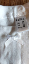 2 ungetragene Damen Unterhosen Gr.48 u. 44 weiß Marken Qualität Speidel