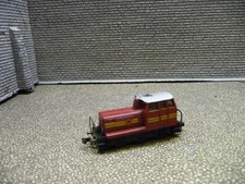 Fleischmann N 7218 Diesellok Rangierlok rot gelb