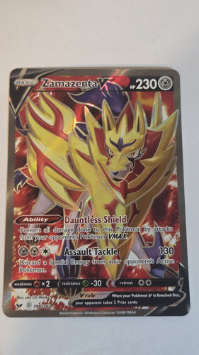 Zamazenta 196 202 - v, sword