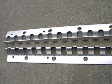 10 x Schiene Kastenteilung für Bundeswehr Alubox Transpotkiste Kiste 420mmx40mm