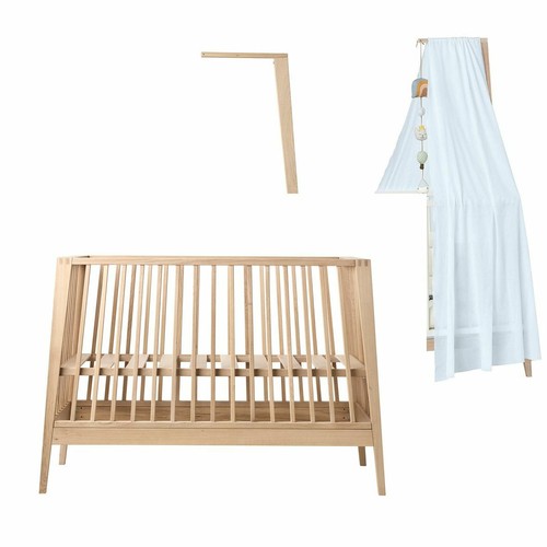 Linea leander babybett - by,