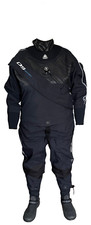 Waterproof D9 Trockentauchanzug, Unterzieher + Eishaube, Ladies ML, wie neu