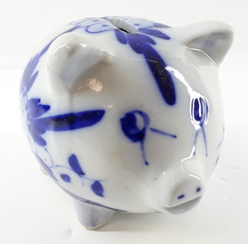 Sparschwein porzellan spardose - porzellan,