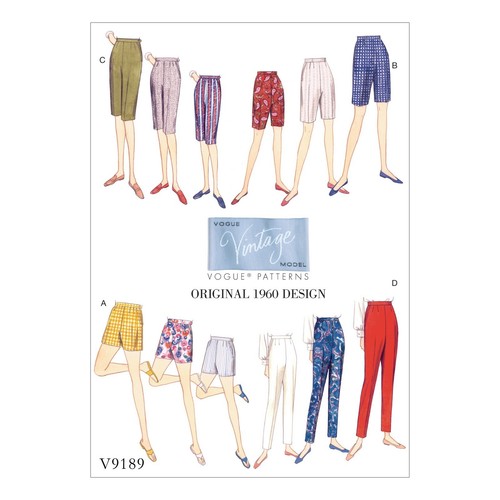 Vogue schnittmuster v9189 - vogue,