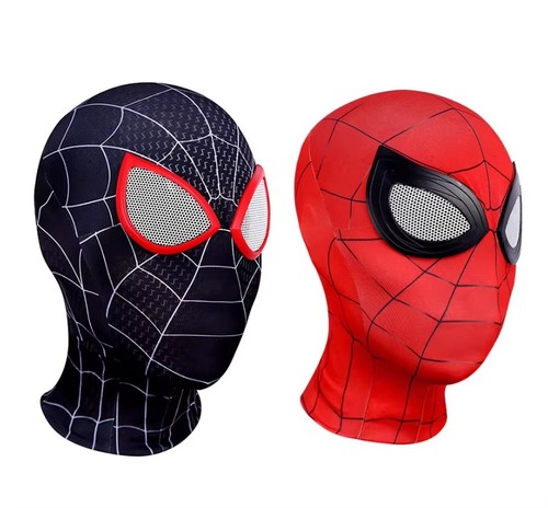 Spiderman maske cosplay - spiderman,