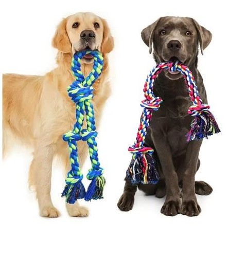 Große hundespielzeug knoten - große,