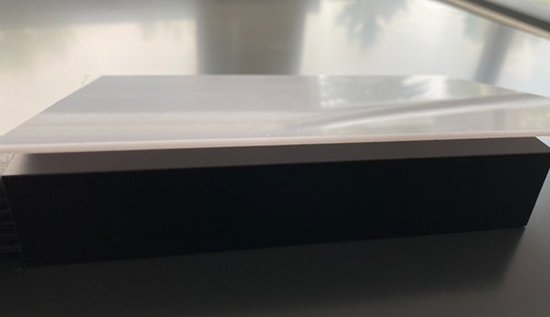 Petg scheibe 2mm - petg, milch