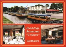 Giethoorn Wassertaxi Hotel Cafe Restaurant Centrum