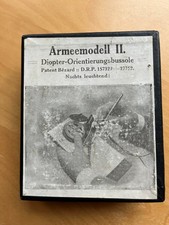 Armeemodell II Diopter-Orientierungsbussole aus dem zweiten Weltkrieg vor 1945 
