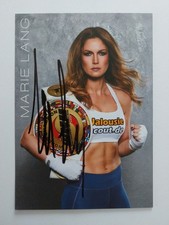 Marie Lang Autogramm Signiert