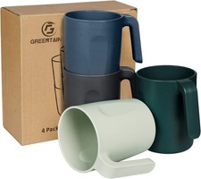 Tasse mit Henke,4er