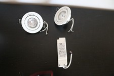 Trafo Mit Zwei Einbauleuchten Von Nice Price Weiß