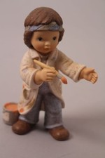 Goebel Nina Marco Limpke Maler Künstler Malerei Farbe Kleckse Kittel Farbeimer