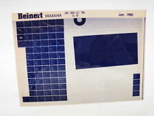 Yamaha RD 350_LC_1986  Microfilm Microfich Teilekatalog Ersatzteil Liste