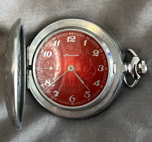 Vintage molnija taschenuhr - vintage,