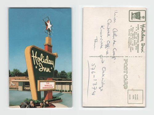 Postkarte holiday inn alcoa - postkarte,