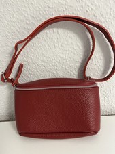 Tasche Bauchtasche Crossbody Damen weinrot neu Leder