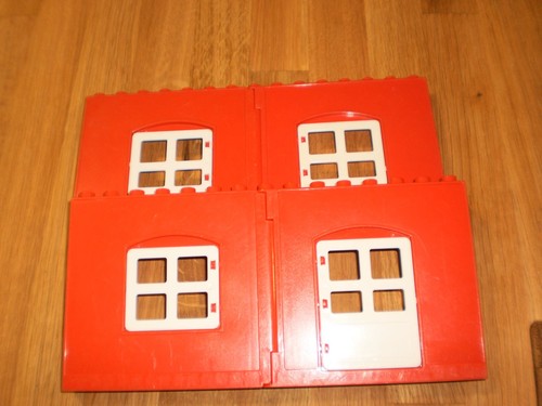 Lego duplo hauswand rot - duplo,