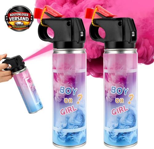 Gender reveal rauchbombe 2er - rauchbombe,