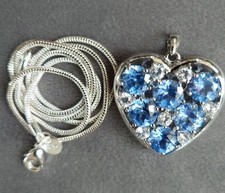 Diamonique Herzanhänger v