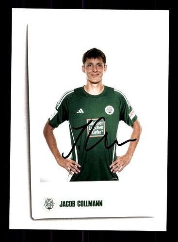 Jacob collmann autogrammkarte - jacob,