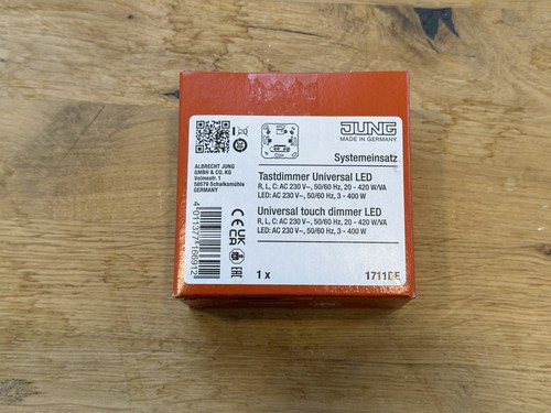 Jung 1711de led - 1711de, led-tastdimmer