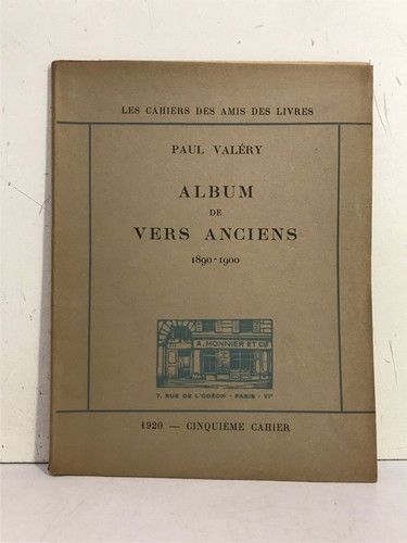 Paul valéry album - paul, mit