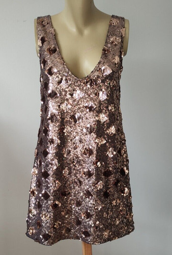 Zara elegant sequin dress - , mini