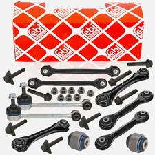 FEBI Reparatursatz Querlenker Koppelstange Schrauben Hinten für BMW E81 - E93 X1