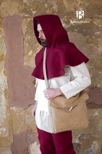 Gugel aus Wolle Cucullus verschiedene Farben Mittelalter Gugel Mittelaltergugel