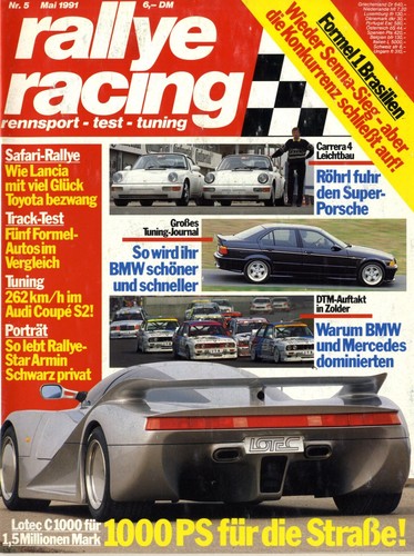 Rallye racing 05 1991 - rallye,