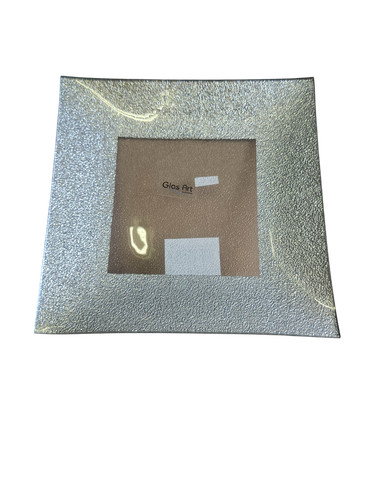 Deko glas dekoteller mit - ,