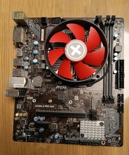 MSI A320M-A Pro Max Mainboard AM4 DDR4 inkl. Prozessor und Arbeitsspeicher