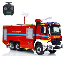 /:14 6WD RC Feuerwehrauto Metallchassis Fernsteuerung Feuerwehrauto Motor Sound