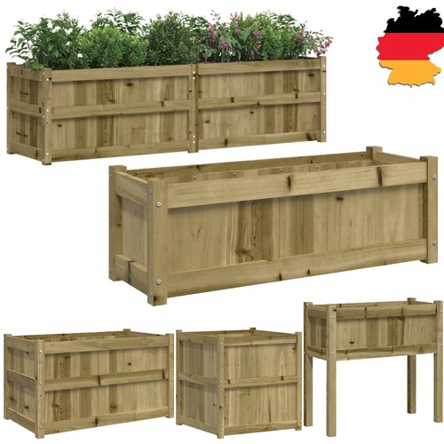 Holz pflanzkübel kiefernholz - holz,