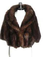 Echt Zobel Pelz Cape 50er