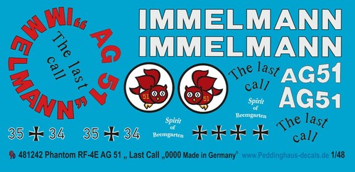 Peddinghaus decals 1242 - 1/48,