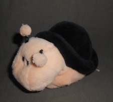 STEINBECK SCHNECKE  SCHWARZES HAUS PLÜSCHTIER