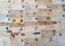 Lot / Konvolut  50 Briefe Postkarten Dt. Reich 1900 - 1940