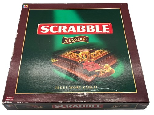 Scrabble deluxe mattel - deluxe,
